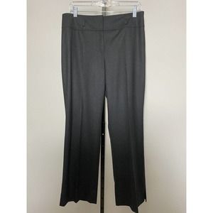 Escada Gray Lightweight Classic Wool Dress Pants Trouser size 40 USA 10